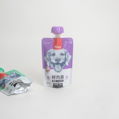 狗糧自立吸嘴袋|肉泥吸嘴袋|寵物自立吸嘴袋